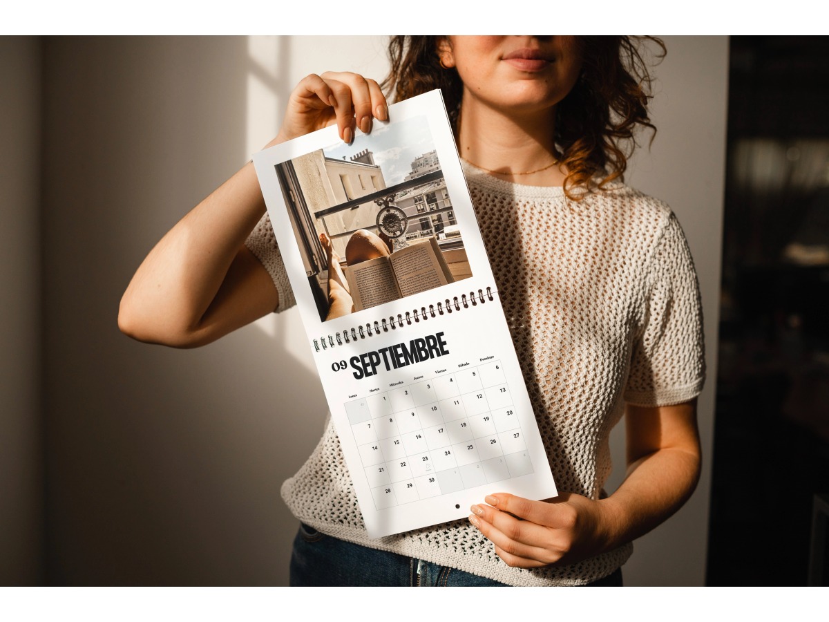 Calendario cuadrado