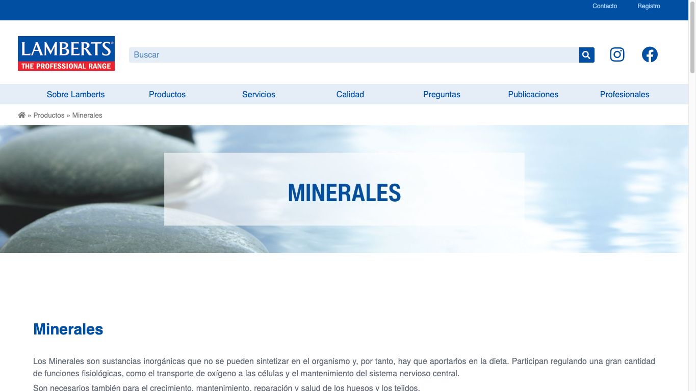 Minerales