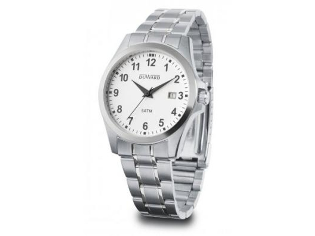 Reloj personalizado de acero inoxidable Duward