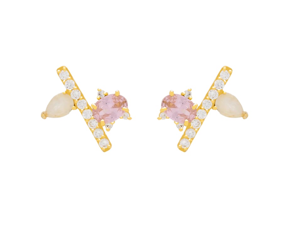 Pendientes Shera Rosa