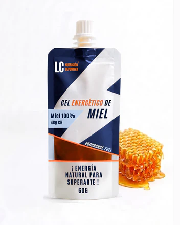 Gel energético de miel