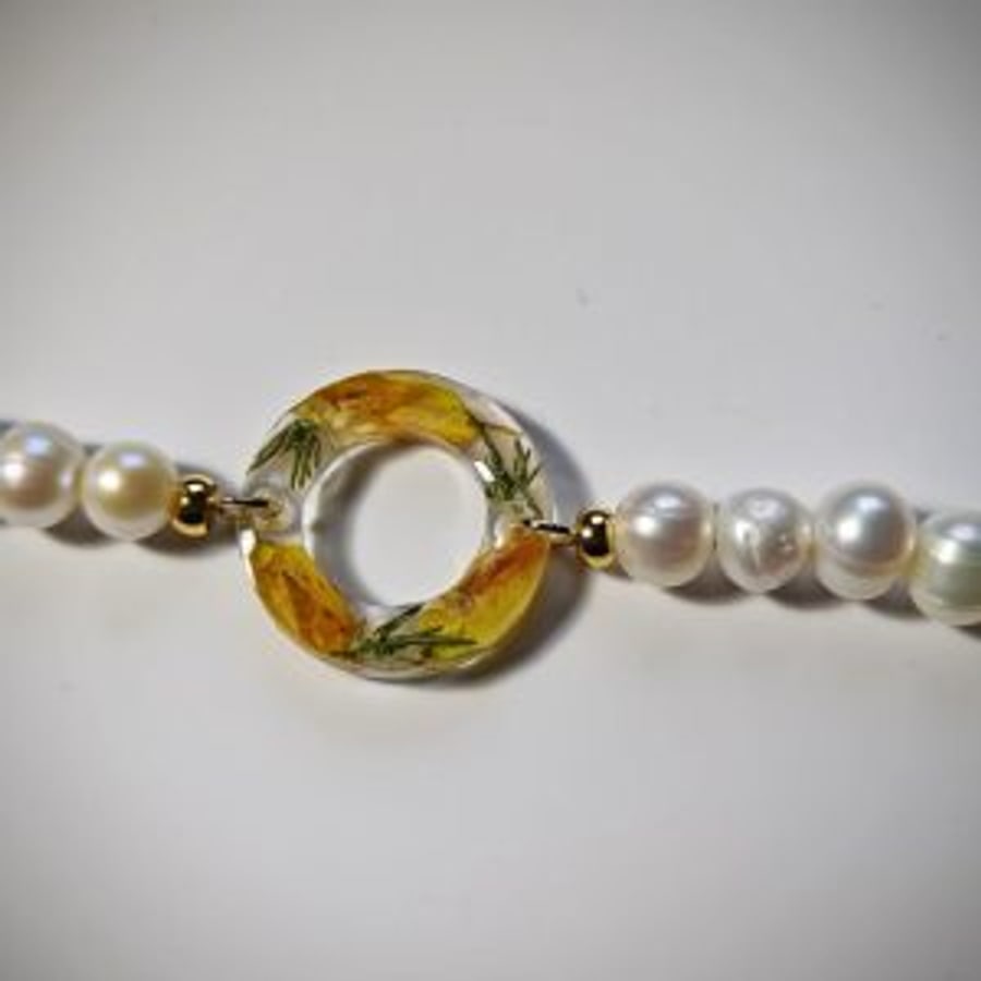 Pulsera perla aro Toxo