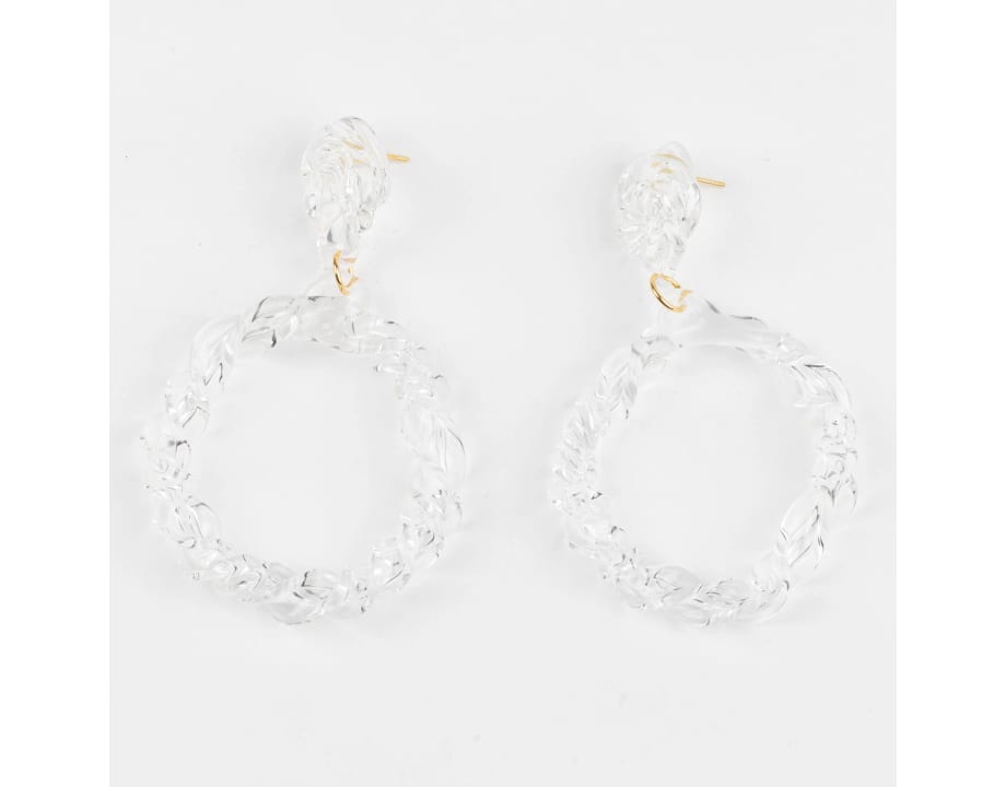 Twist Circle Hoops
