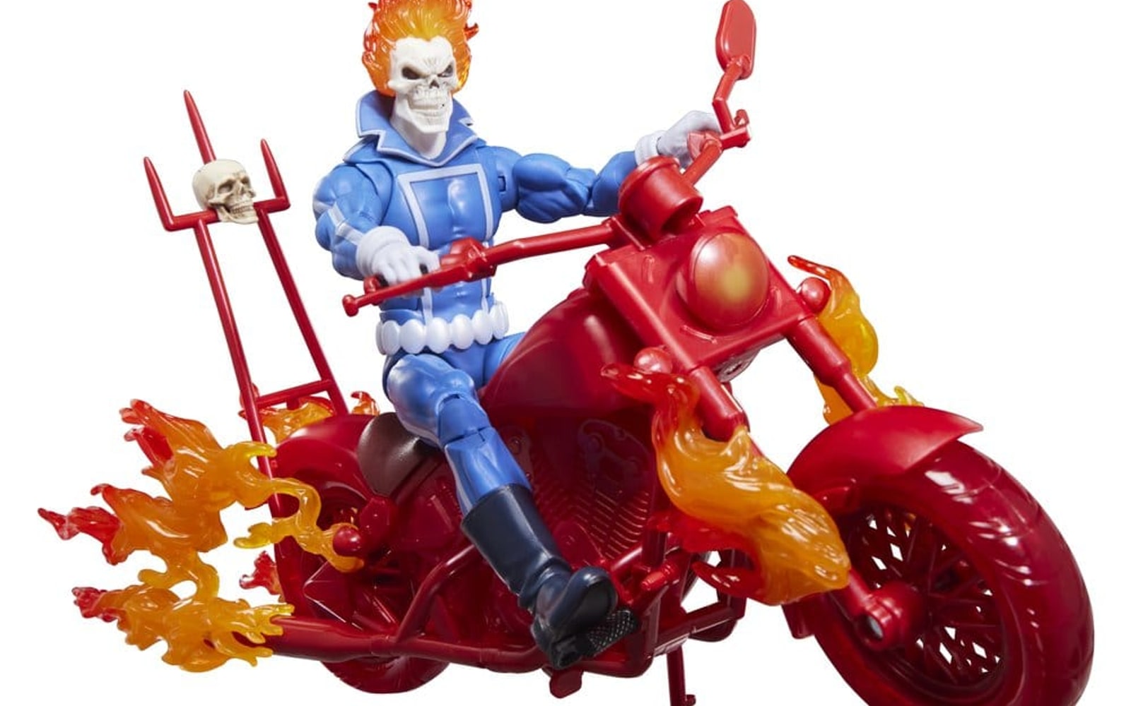 Ghost Rider con motocicleta
