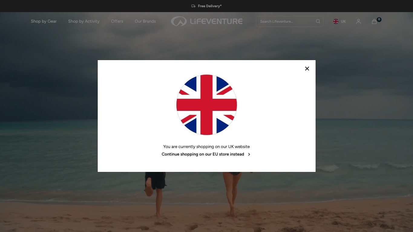 Captura limpia de la home oficial de Lifeventure
