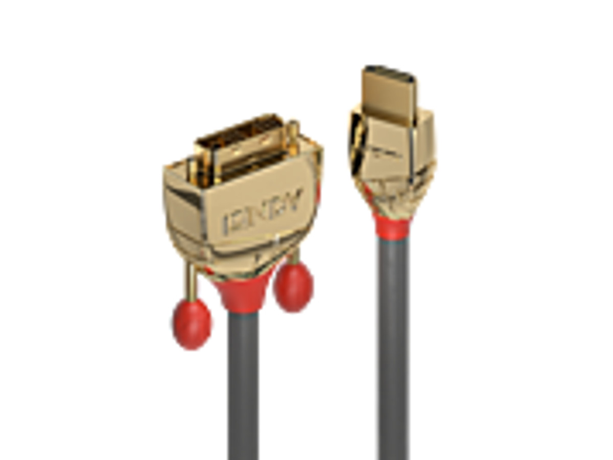 Cable HDMI a DVI-D Gold Line 0,5 m