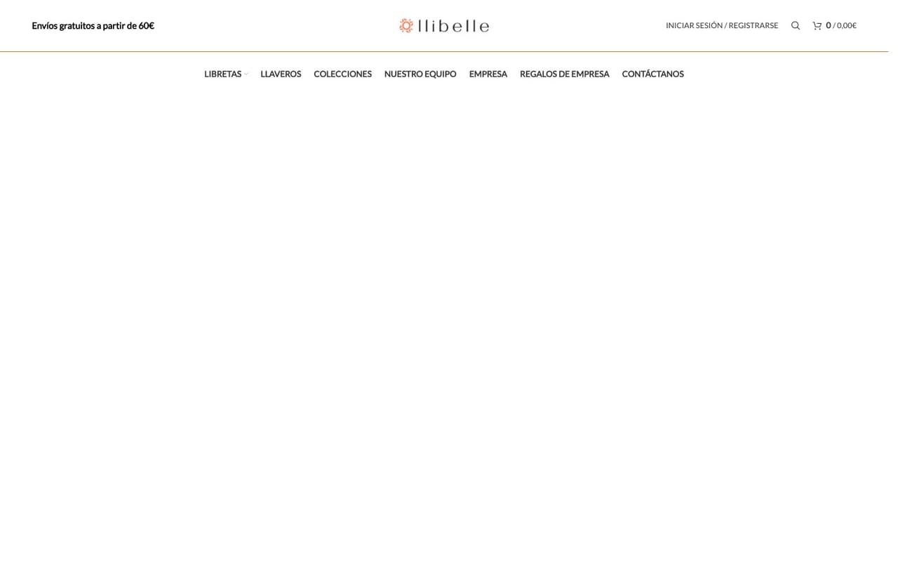 Captura limpia de la home oficial de Llibelle
