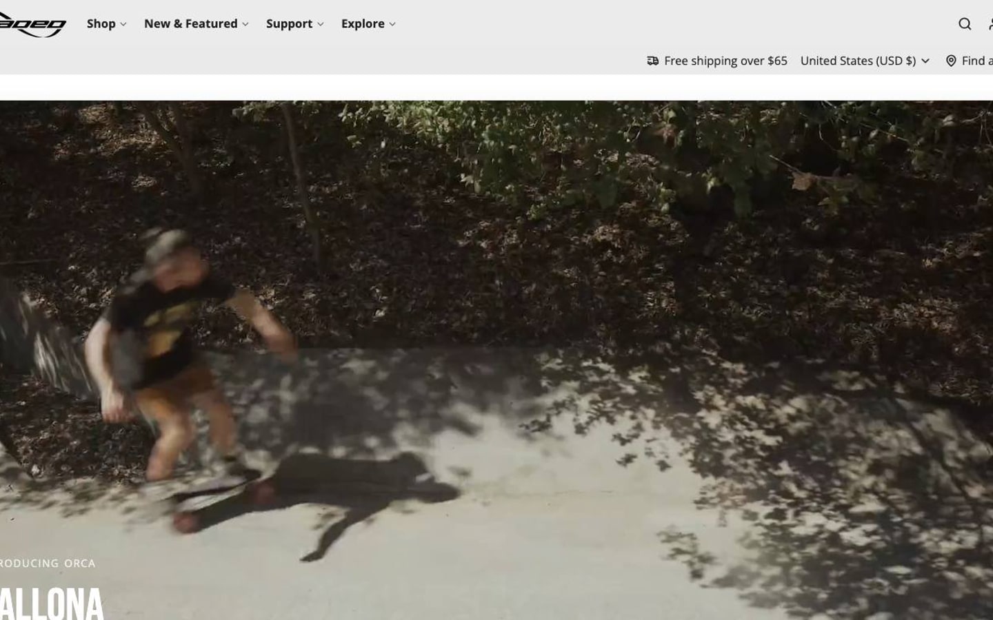 Captura de pantalla de la home de Loaded Boards