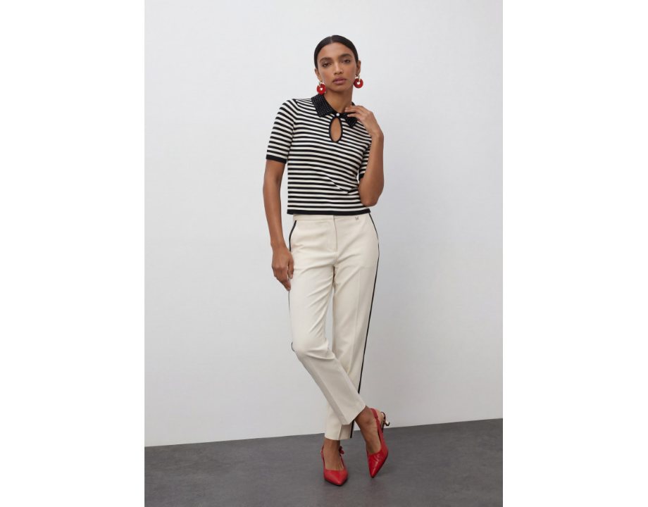 trousers Vives contraste PU