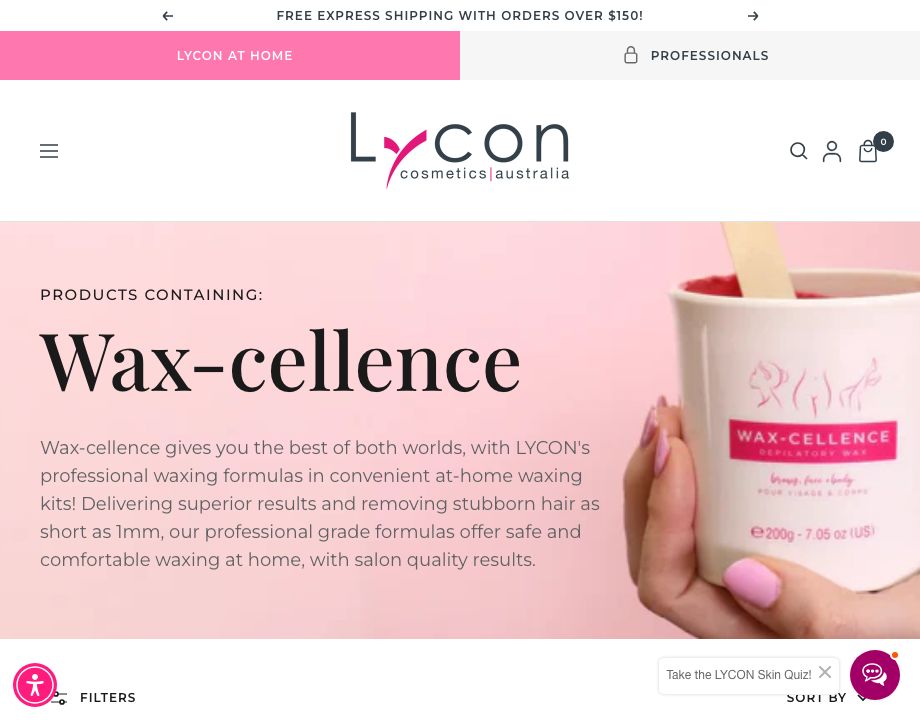 Home waxing