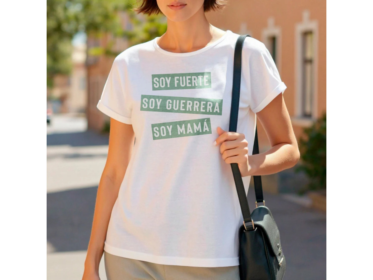Camiseta Mamá guerrera