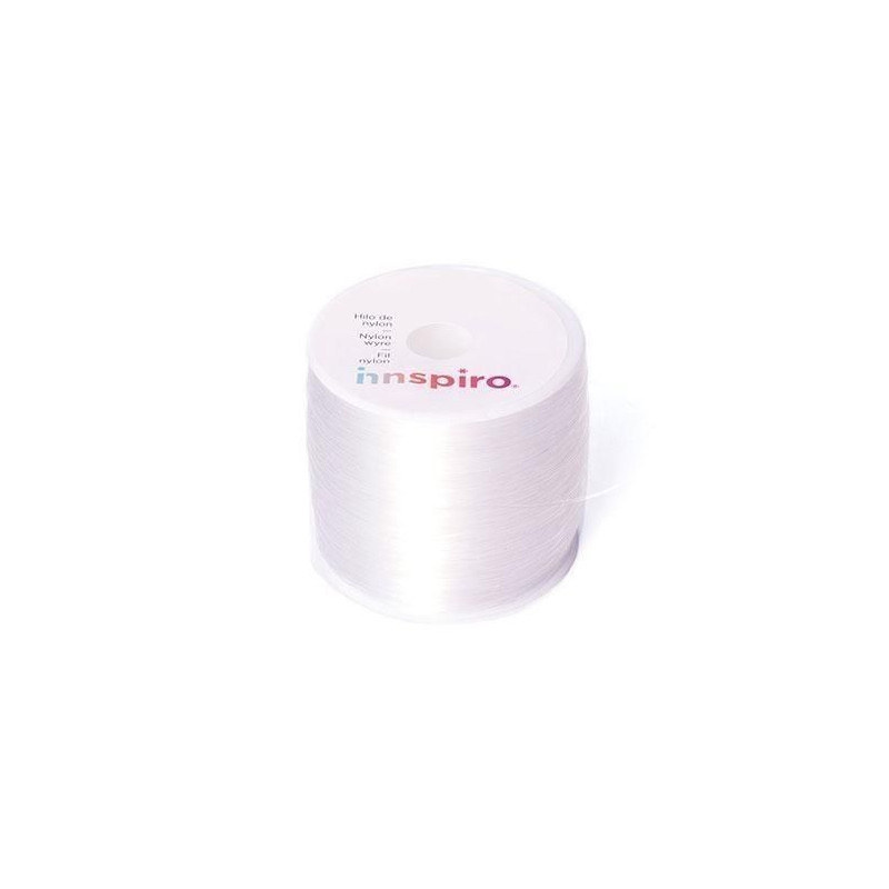 Hilo de nylon transparente, 350 m
