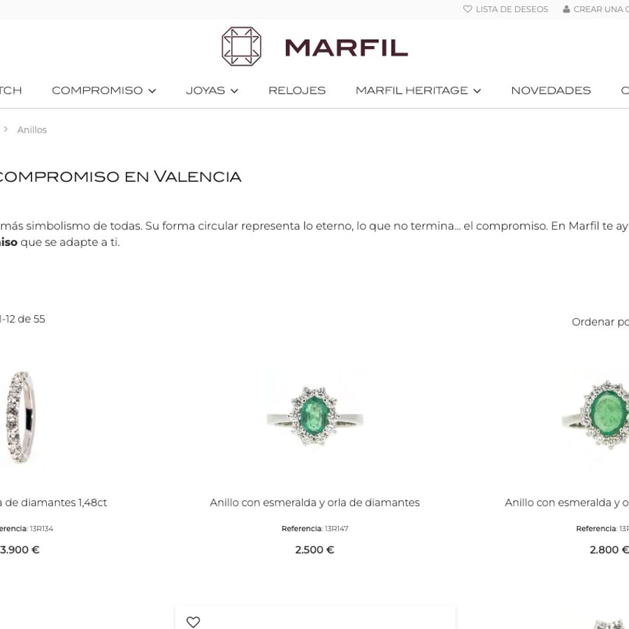 Anillos de compromiso