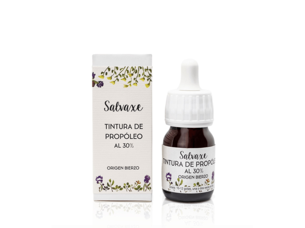 Tintura de Propóleo Ecológica 30% | Extracto Natural BIO · Salvaxe