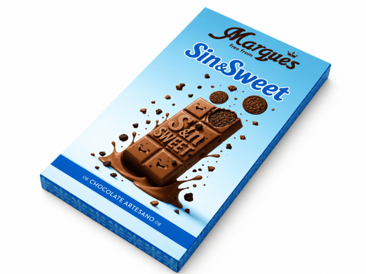 Sin&Sweet, chocolate suave con galleta