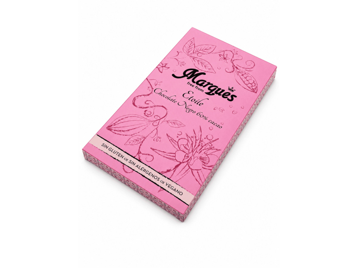 Tableta de chocolate negro Etoile 95 g