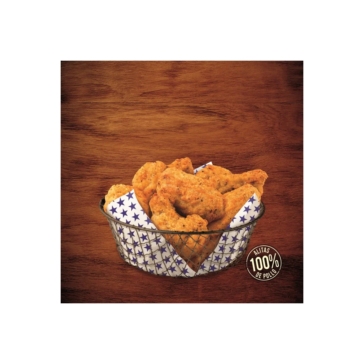 Alas de pollo al estilo americano