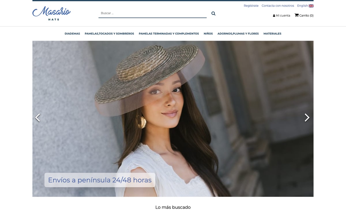 Captura real of the home of Masario