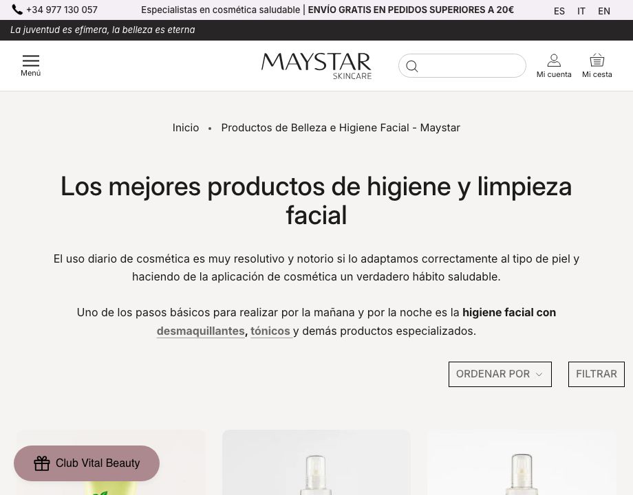 Higiene y belleza