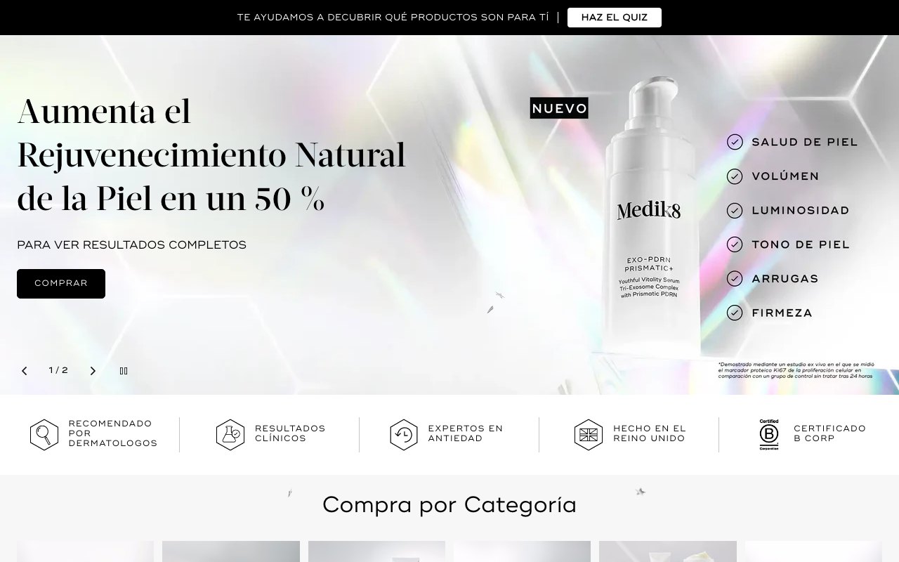 Captura limpia de la portada oficial de Medik8