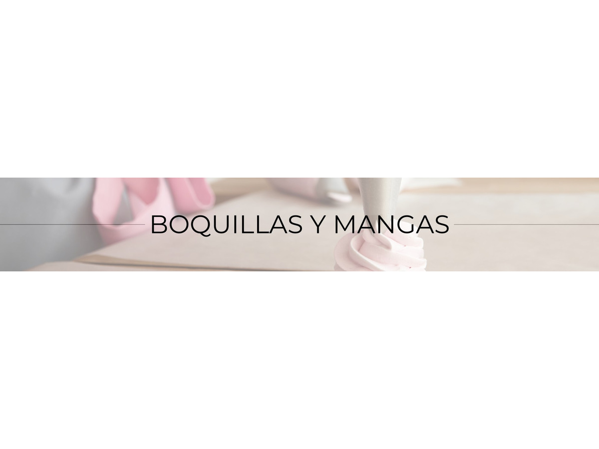 Boquillas y mangas pasteleras
