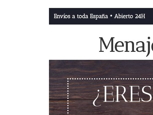 Menaje de cocina