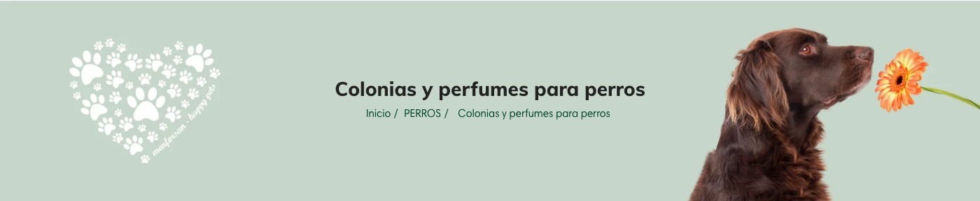 Colonias y perfumes para perros