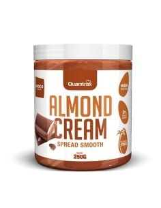 crema de almendra chocolate quamtrax