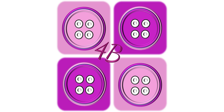 Logo de Mercería 4 Botones