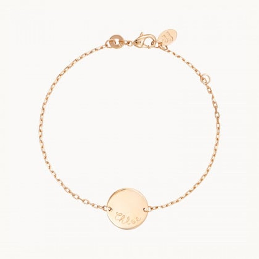Pulsera personalizada de cadena Medalla
