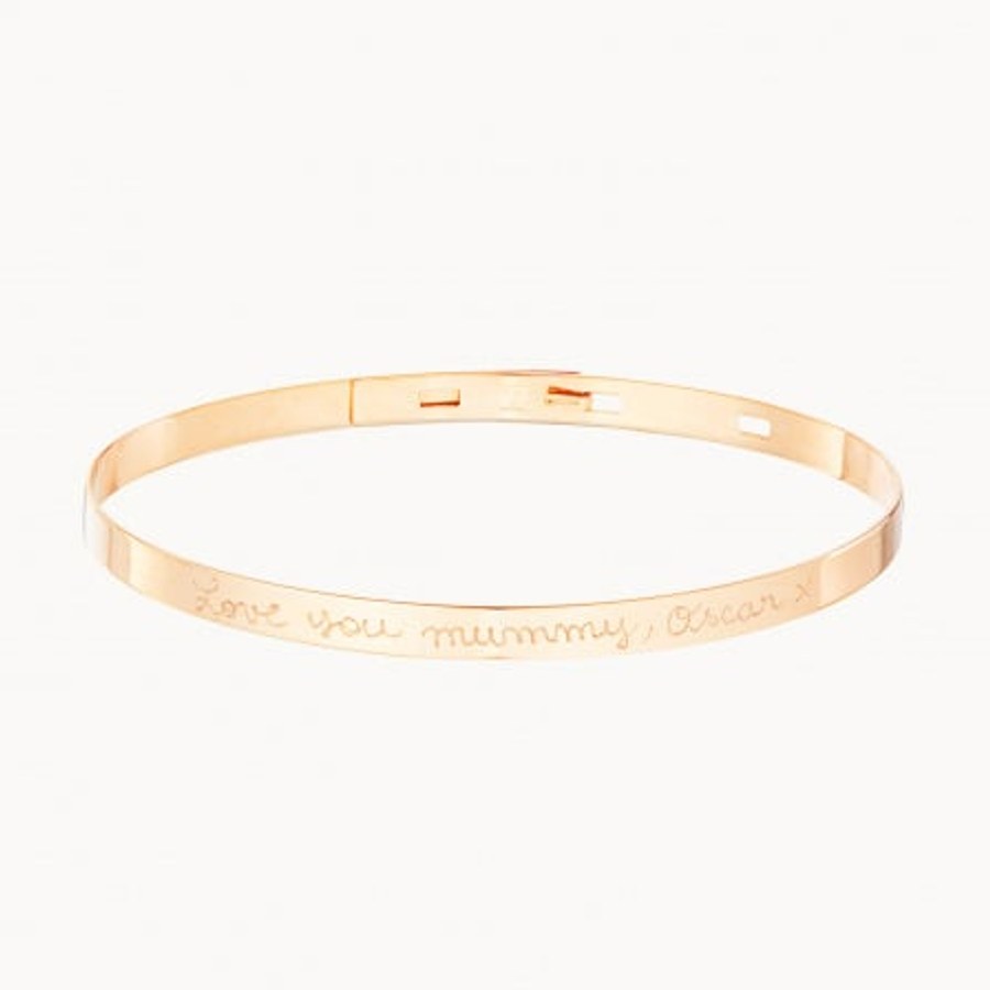 Brazalete plano personalizado