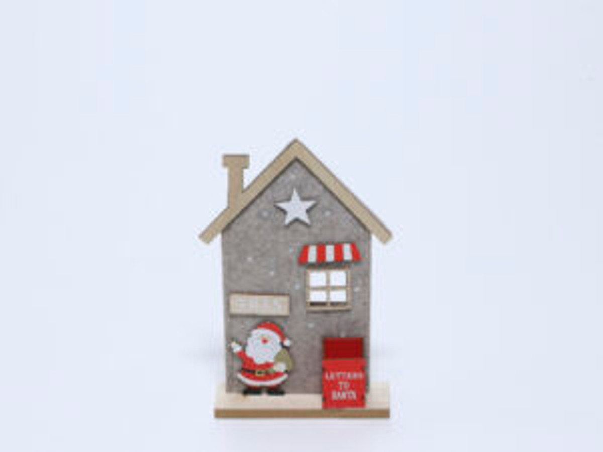 DECORACION CASA FIELTRO TOPO 16X6X26