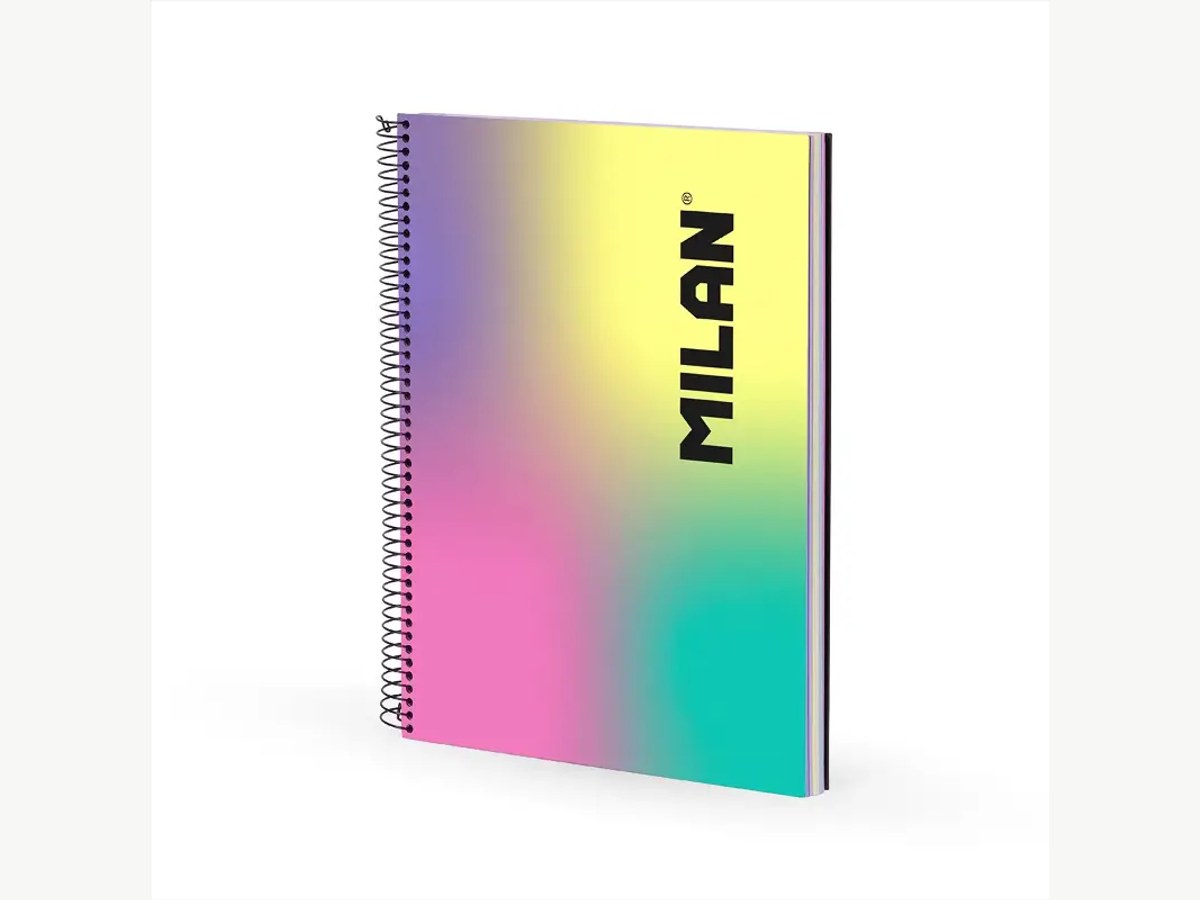 Cuaderno A4 espiral Sunset 120 cuadrícula