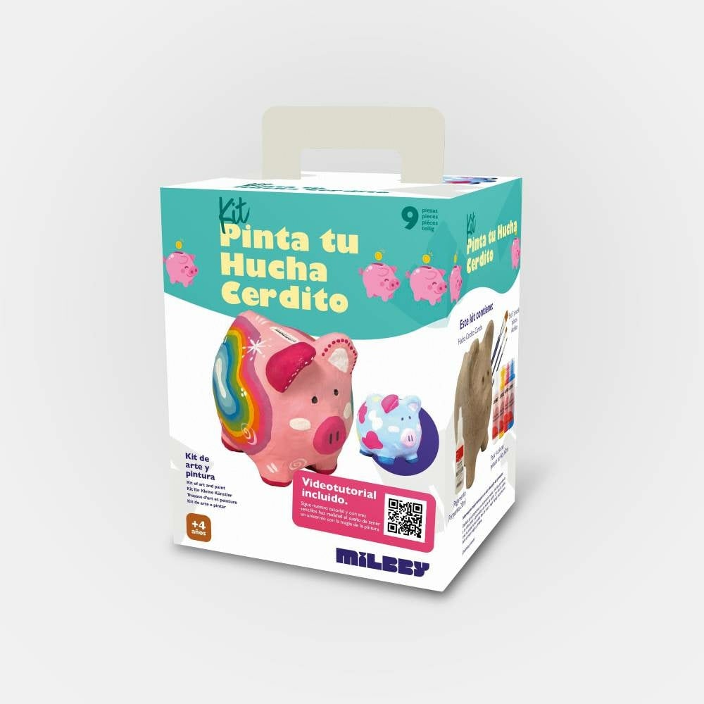 Kit pinta tu hucha cerdito