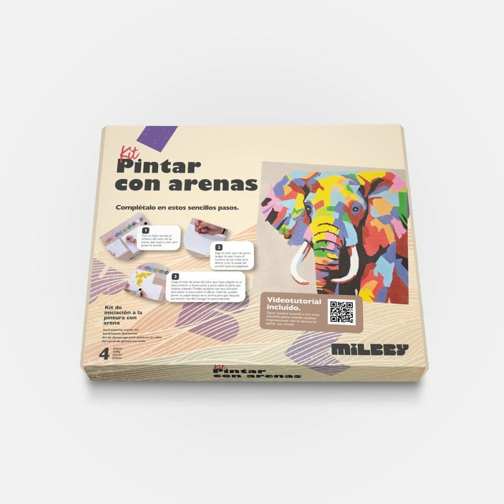 Arte con arenas para niños