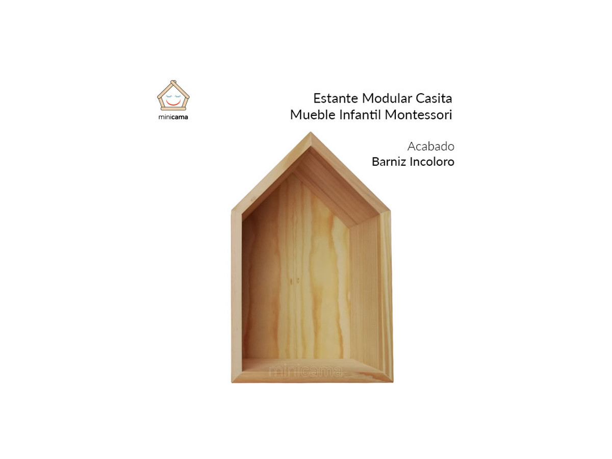 Estantería infantil casita