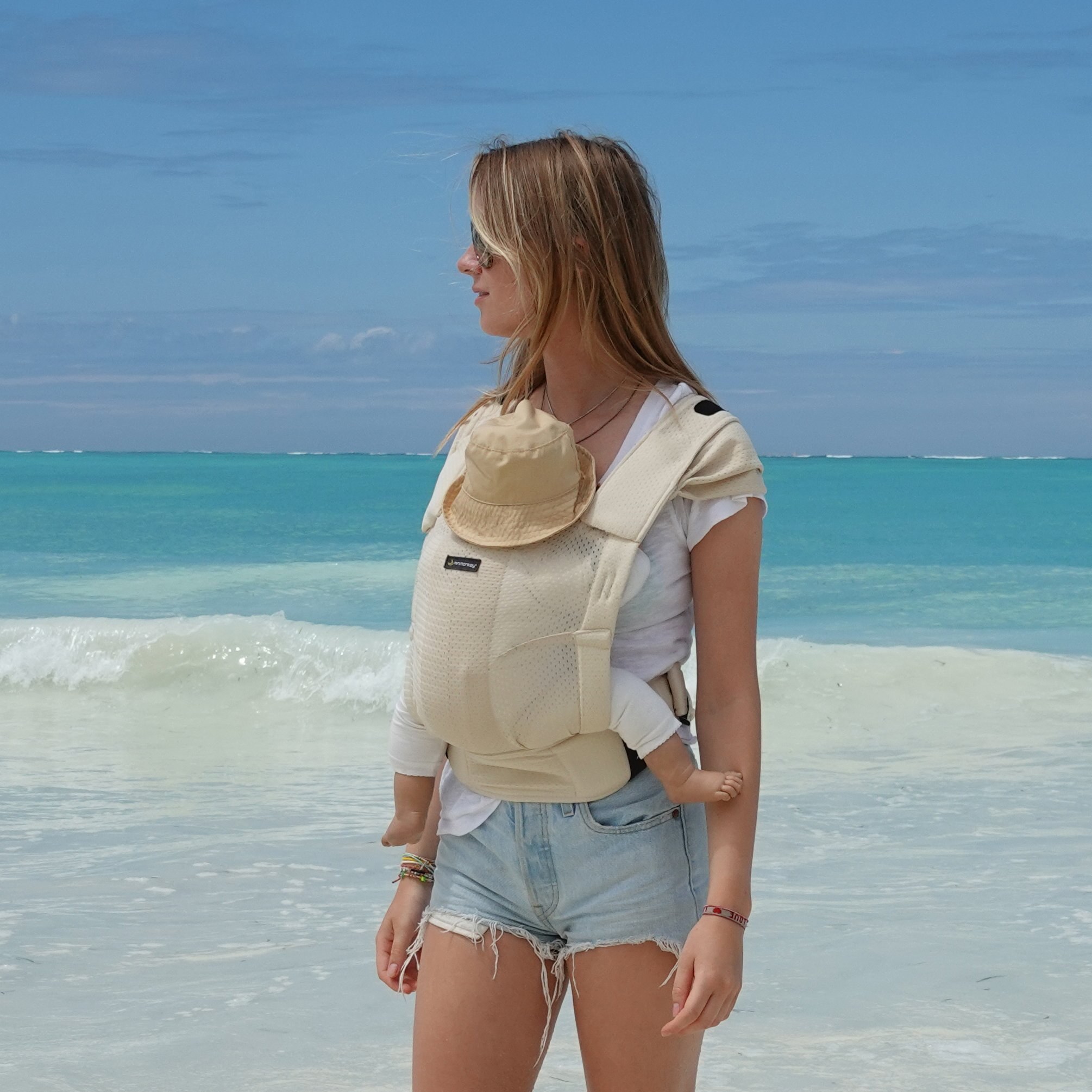 MiniMonkey Baby Carrier Sand