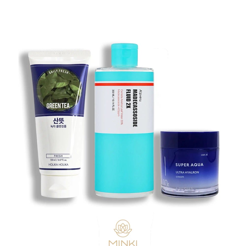 Rutina facial piel normal coreana
