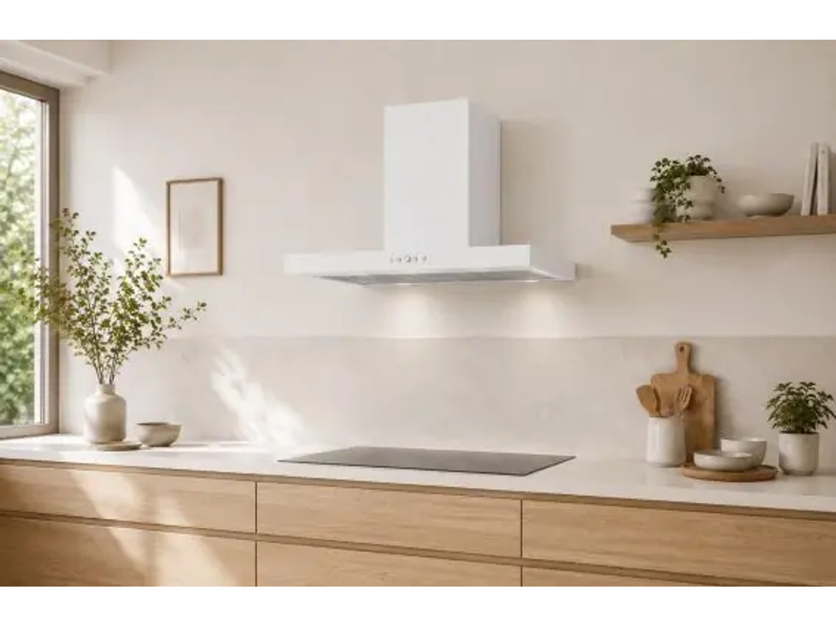 Campana extractora Silueta XLA 90 blanca Mepamsa