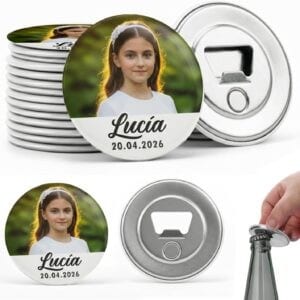 Abridor con foto personalizado para Comunión