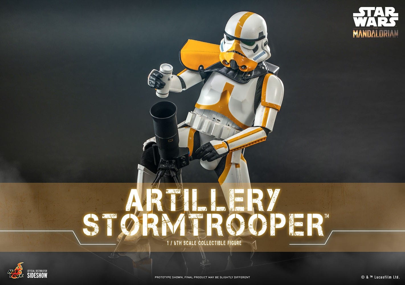 [DISPONIBLE] HOT TOYS 1/6 STAR WARS THE MANDALORIAN: ARTILLERY STORMTROOPER – 30 CM