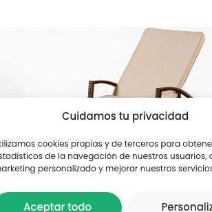 Hamacas y tumbonas para tomar el sol