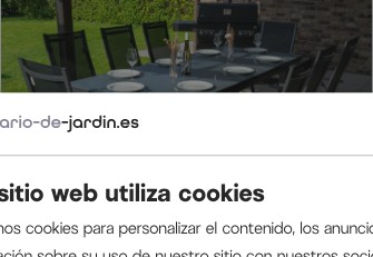 Muebles de jardín