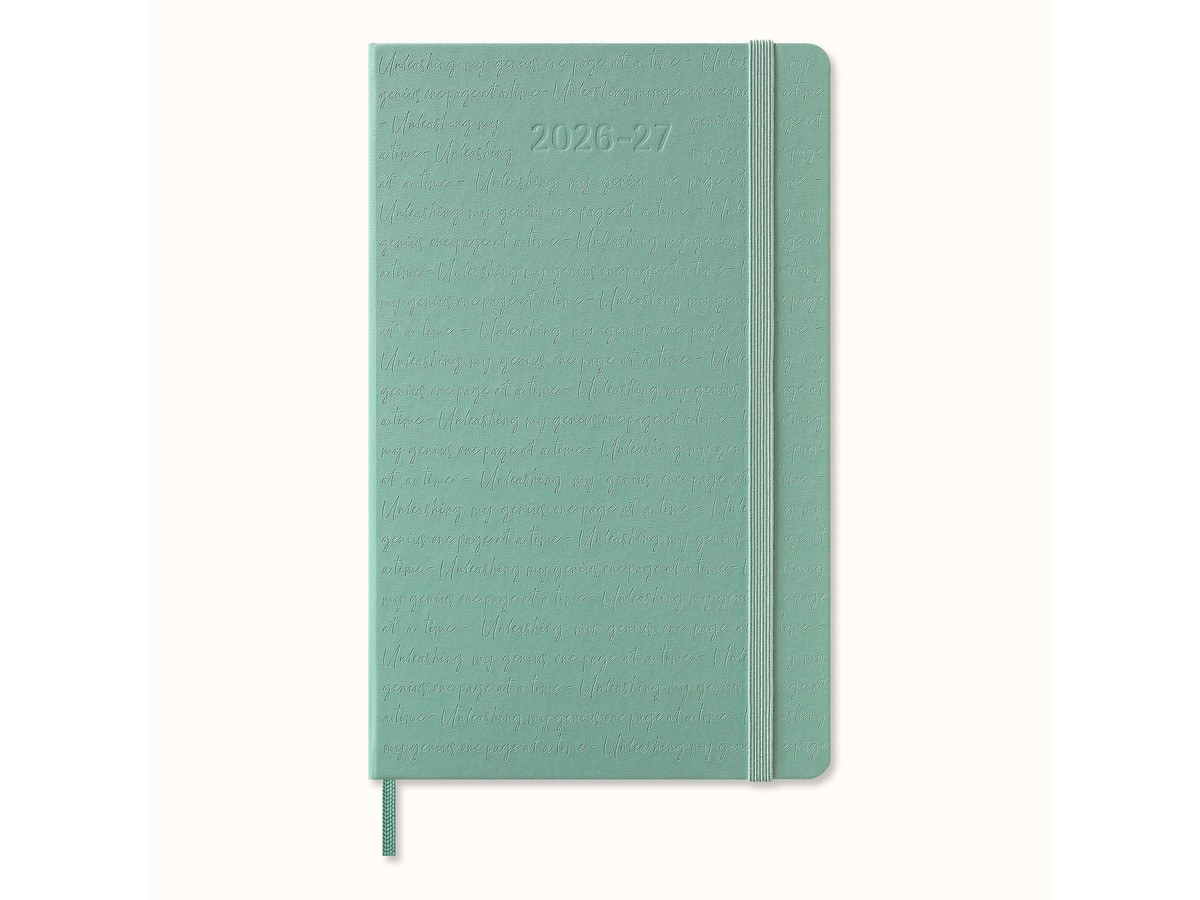 Agenda clásica 18 meses verde salvia