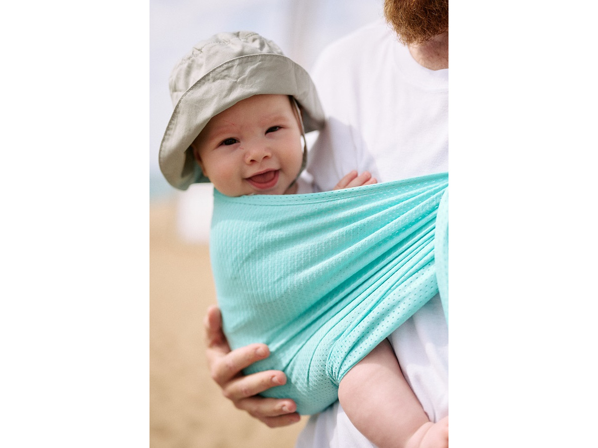 Bandolera Portabebé de Agua Momawo Splash Aqua