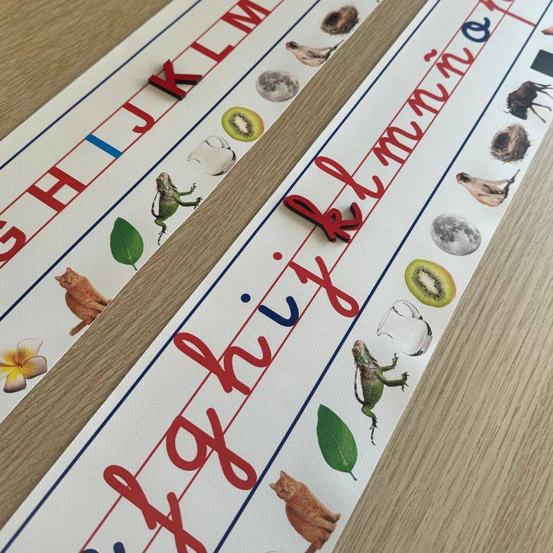 Cenefa Abecedario Montessori
