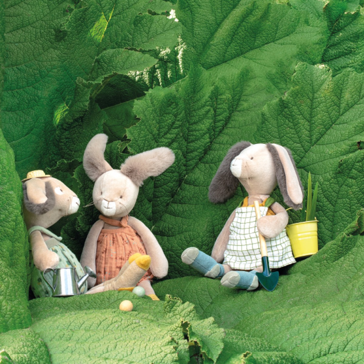 Trois petits lapins