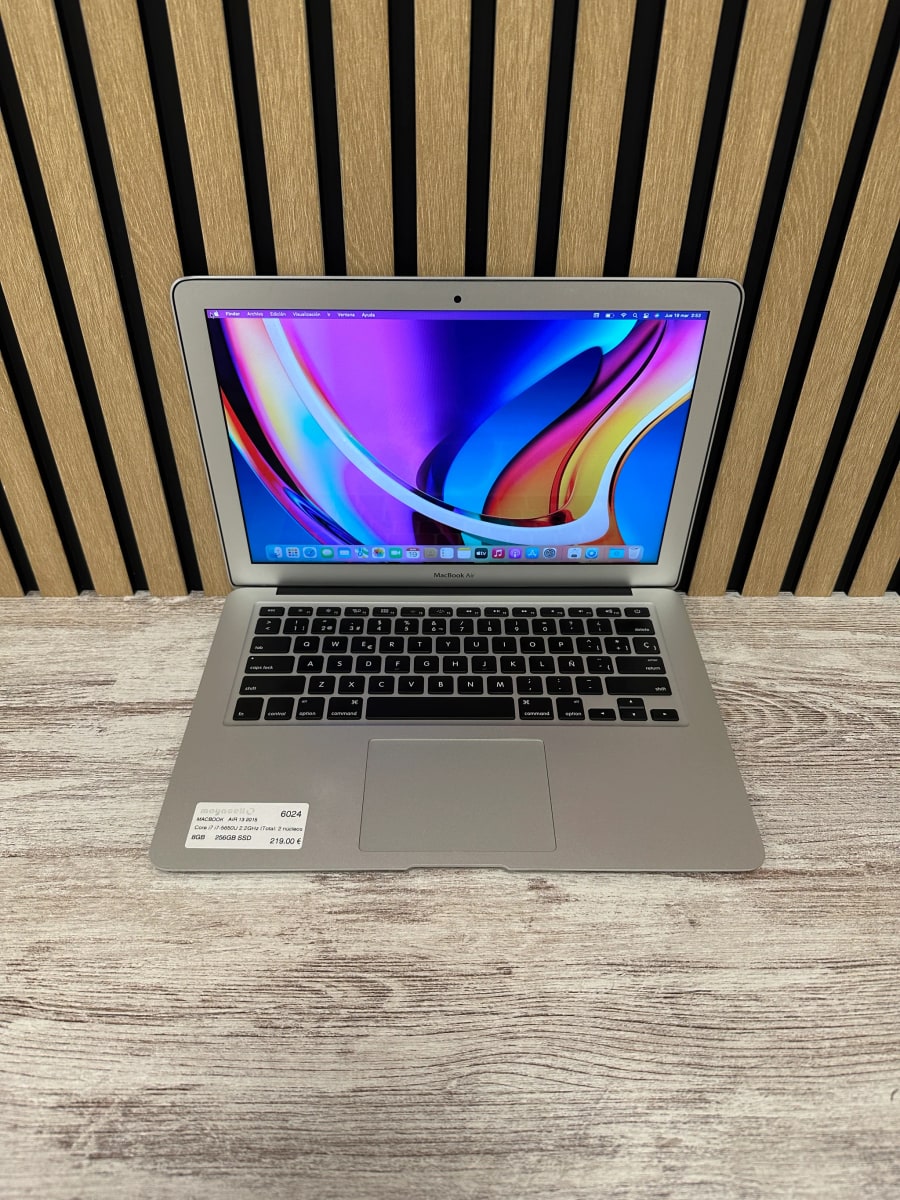 MacBook Air 13 pulgadas 2015 256 GB reacondicionado