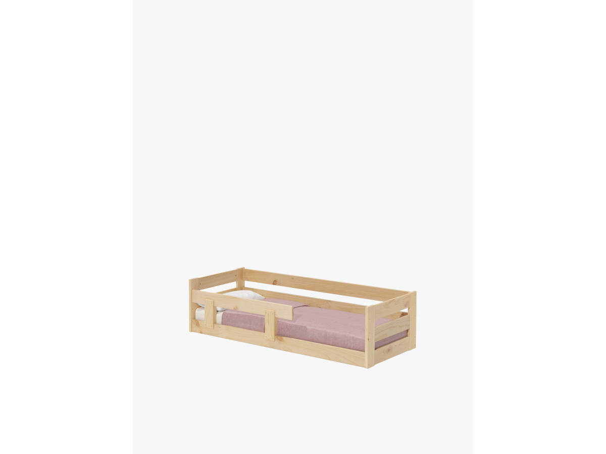 Cama infantil Montessori 70x160 de madera de pino | LUFE