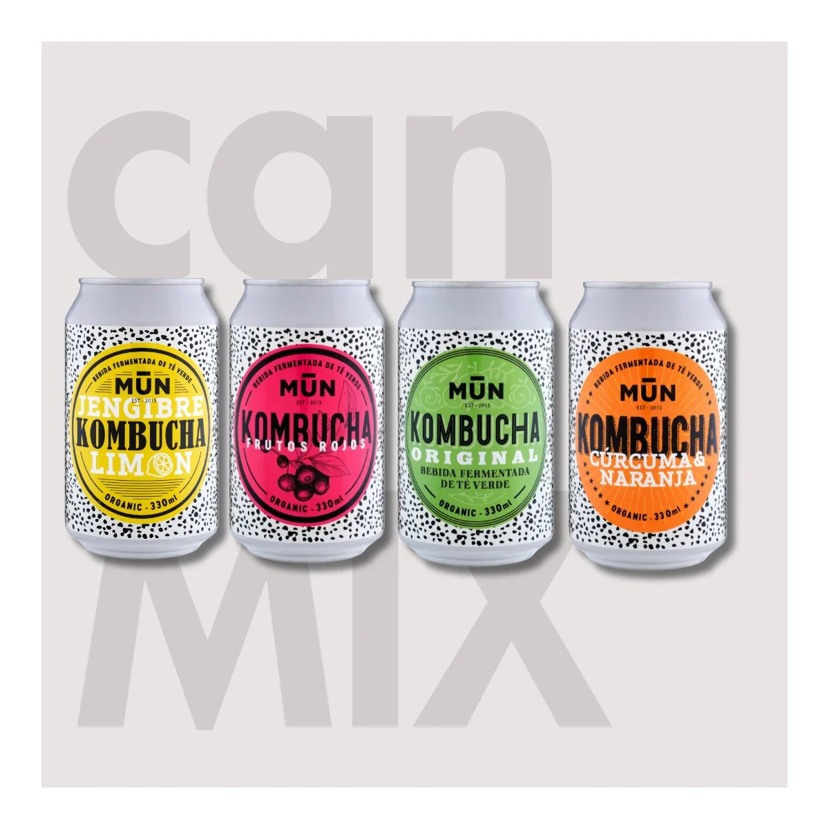 Mūn Kombucha Mix 330 ml